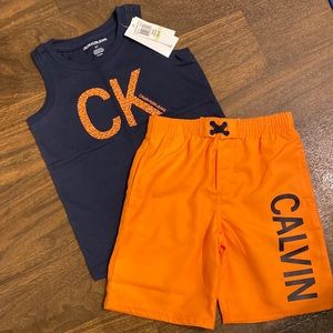 Calvin Klein Tank & Short set